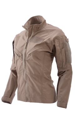 2-Piece Flight Suit Jacket (V2) - NAVAIR - Women’s Fit - (FR)-NVTAN-Short-XS