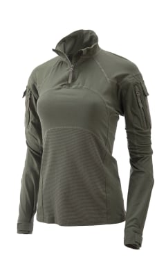 Advanced Quarter Zip Combat Shirt - Women's Fit (FR)-Sage Green-XS