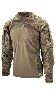 Non FR Quarter Zip Combat Shirt