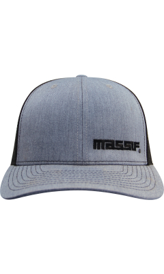 MASSIF BASEBALL HAT-Black/Grey