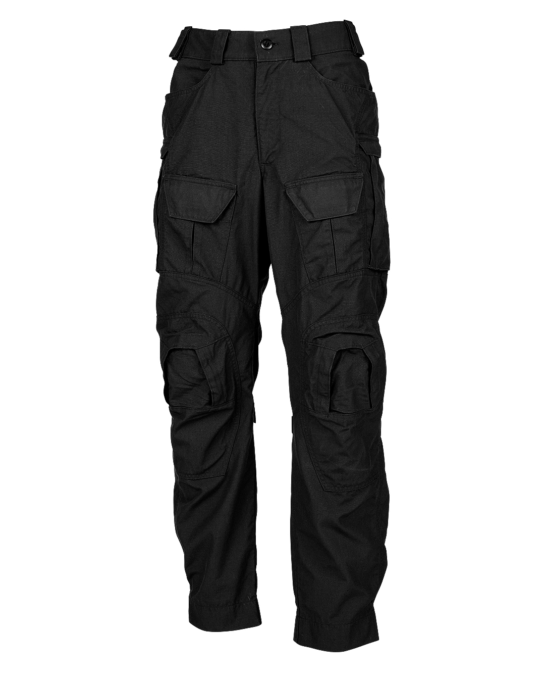 Hellman Combat Pant - Black - Front No Pads