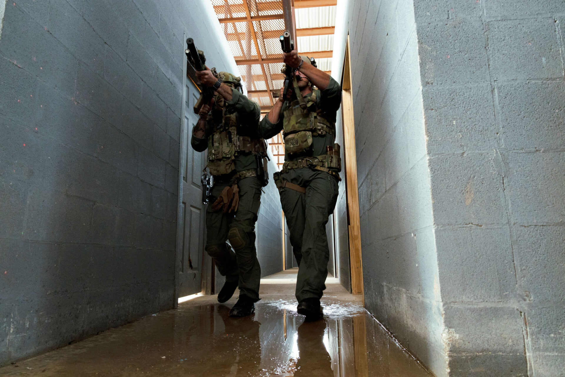 Hellman Combat Pants in Movement